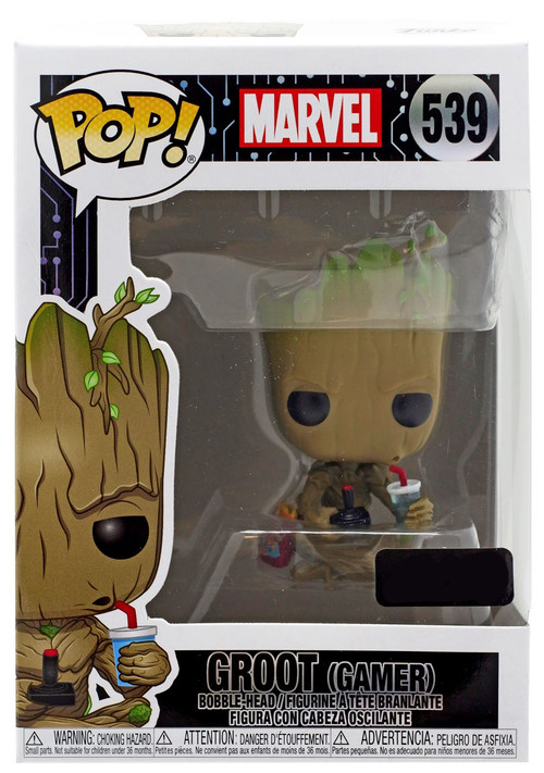 Funko Marvel POP Marvel Groot Exclusive Vinyl Bobble Head 539