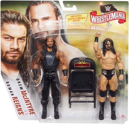 WWE Wrestling Battle Pack WrestleMania 36 Drew McIntyre Roman