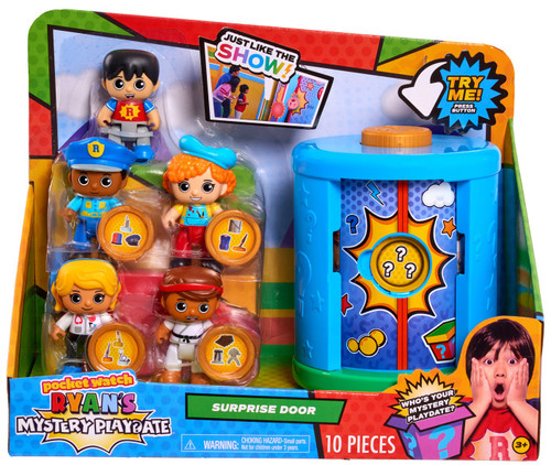 Pocket Watch Ryans World Mystery Playdate Surprise Door Playset