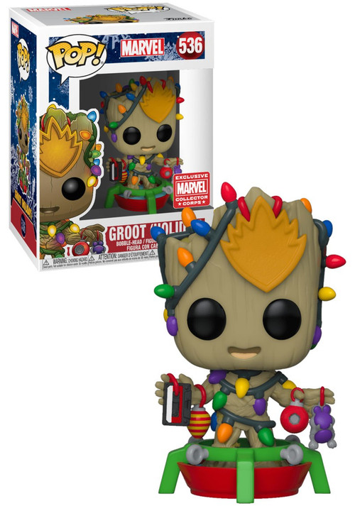 Funko POP! Marvel: HS - Groot - Collectable Vinyl Figure - Gift Idea -  Official Merchandise - Toys for Kids & Adults - Movies Fans - Model Figure  for