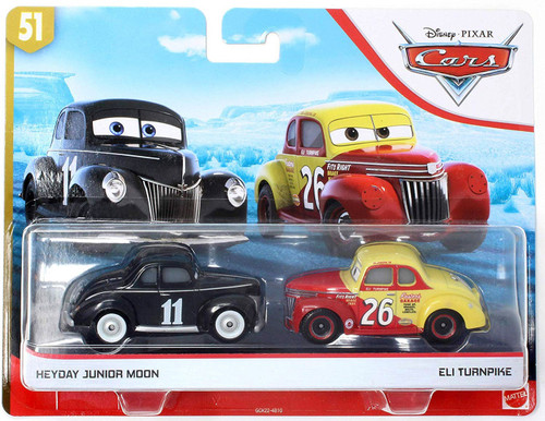 Disney Pixar Cars Cars 3 Docs Racing Days Heyday Junior Moon Eli