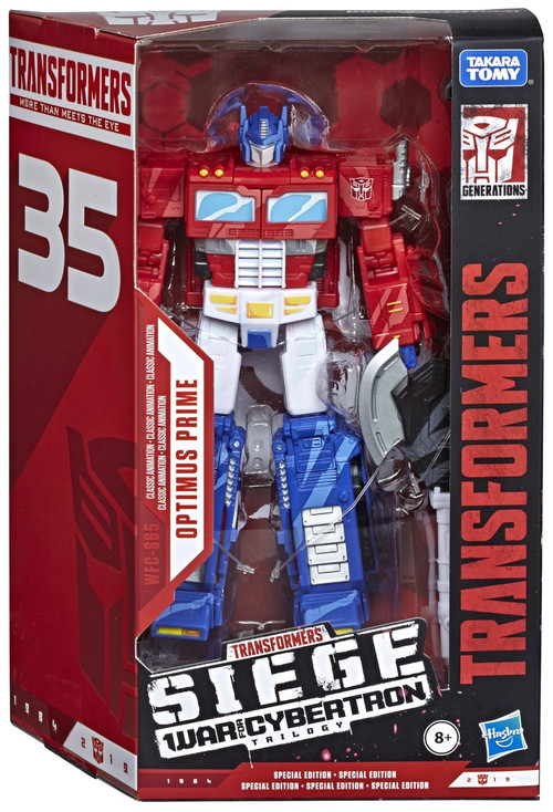 Transformers War for Cybertron Siege 35th Anniversary Optimus Prime