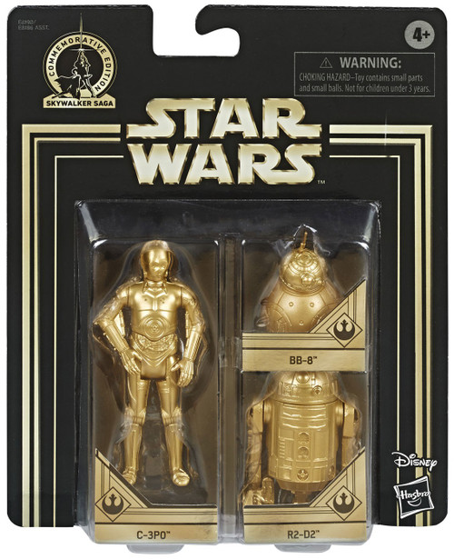 Star Wars The Rise of Skywalker Skywalker Saga C-3PO, BB-8 R2-D2