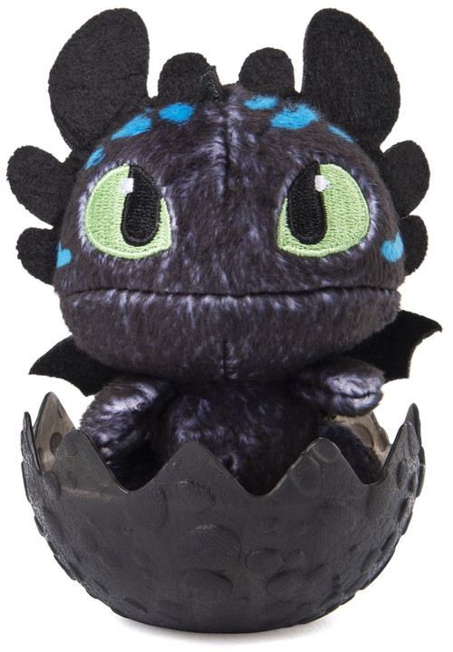 How to Train Your Dragon The Hidden World Baby Toothless 3 Egg Plush ...
