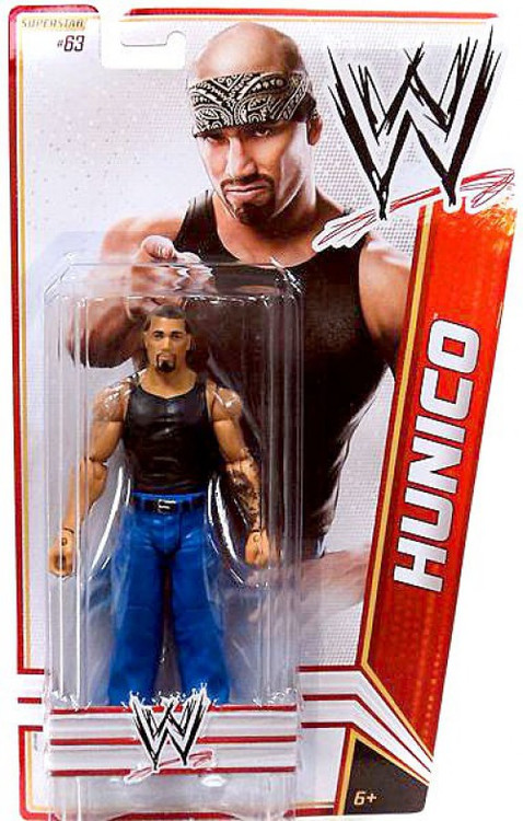 WWE Wrestling Series 23 Hunico Action Figure 63 Damaged Package
