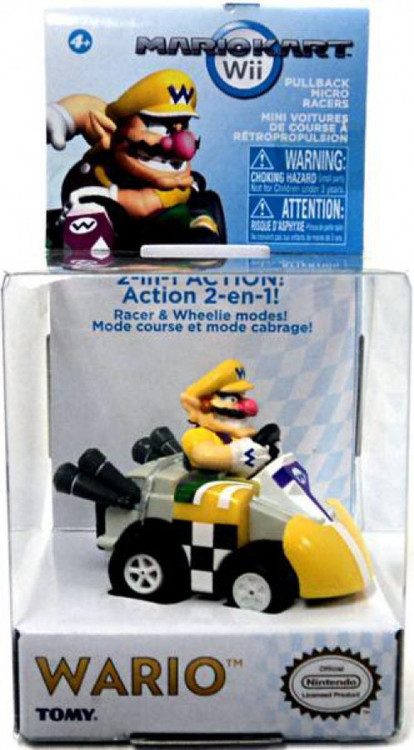 Mario Kart Bowser 2 Pullback Racer Loose Tomy - ToyWiz