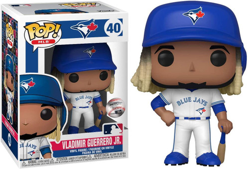 MLB Blue Jays Vladimir Guerrero Jr. (Road Uniform) Funko Pop! Vinyl Figure