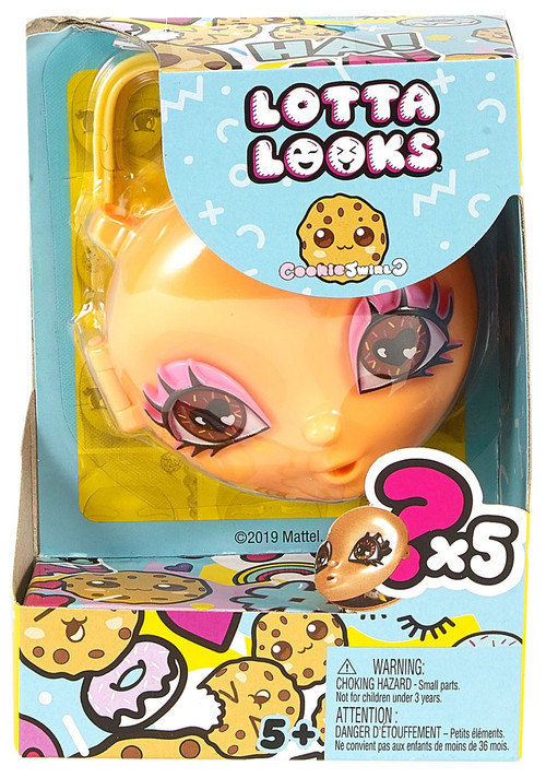 Lotta Looks Cookie Swirl Peach Mood Pack Keychain Mattel - ToyWiz