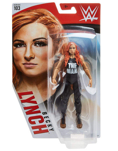 WWE Wrestling Series 103 Becky Lynch 6 Action Figure Black The Man ...