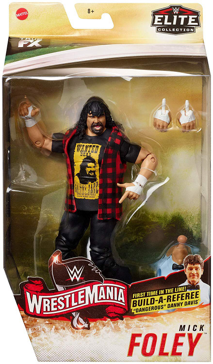 WWE フィギュア　WANTED DEAD Mick Foley フィギュア WWE Wrestling Elite Collection WrestleMania 22 Mick Foley Action