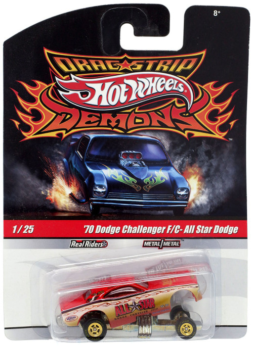 Hot Wheels Drag Strip Demons 70 Dodge Challenger FC - All Star