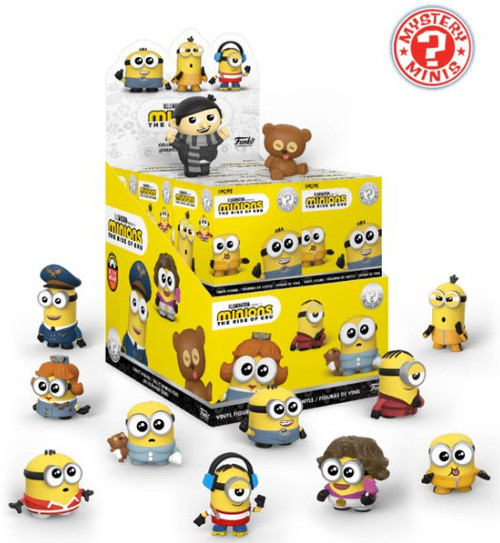 Funko Minions Mystery Minis The Rise Of Gru Mystery Box 12 Packs Toywiz