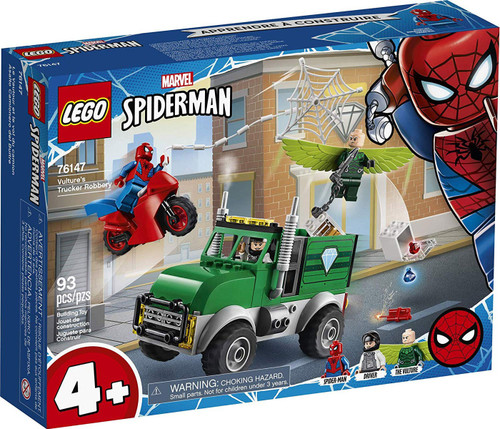 Lego Marvel Spider Man Vultures Trucker Robbery Set 76147