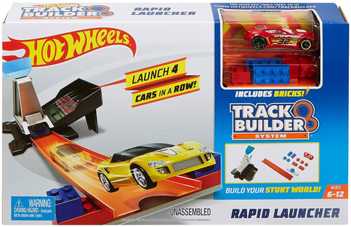 Hot Wheels Track Builder System Rapid Launcher 164 Track Set