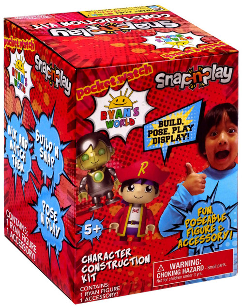 Pocket Watch Ryans World Snap-n-Play Character Construction Kit