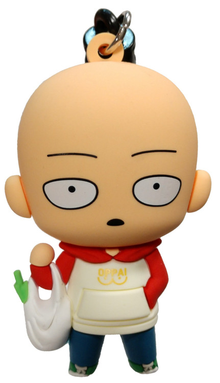 One Punch Man 3D Figural Foam Bag Clip Series 1 Saitama with