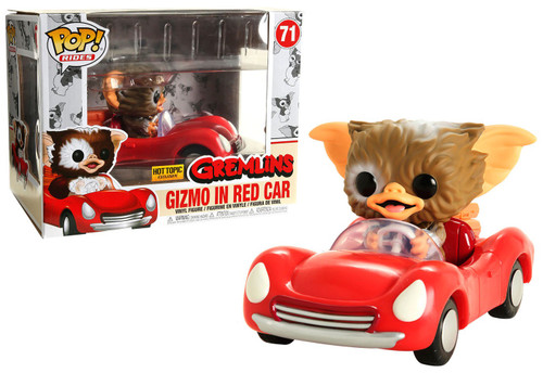 ファンコPOP　ギズモ イン カー JOE DANTE SIGNED GREMLINS GIZMO IN RED CAR FUNKO POP 71 WITH