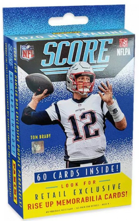 Nfl Score Football Hanger Pack Trading Cards : Target