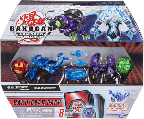 Bakugan Armored Alliance Baku-Gear Nillious Ultra Hydorous Ultra