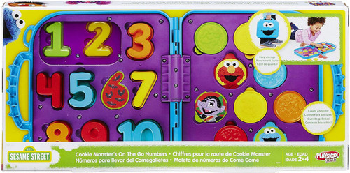 Sesame Street Cookie Monster On the Go Numbers Playset Playskool - ToyWiz