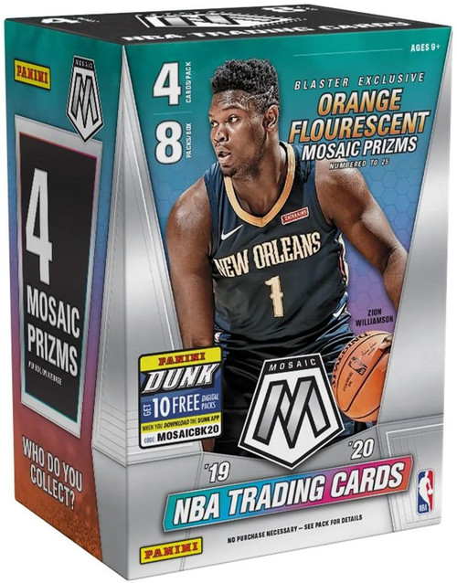 PANINI NBA 2019 2020 RC 6枚セット 2019 2019-20 PANINI NBA HOOPS Basketball Jumbo Cello Fat