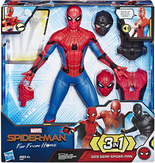 Marvel Spider-Man Far From Home Web Gear Spider-Man 12 Action
