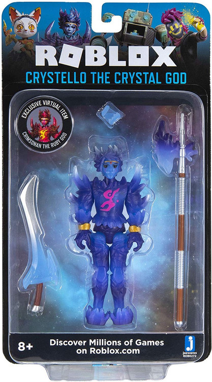 Roblox Crystello The Crystal God 3 Action Figure Jazwares Toywiz - advanced noob security roblox