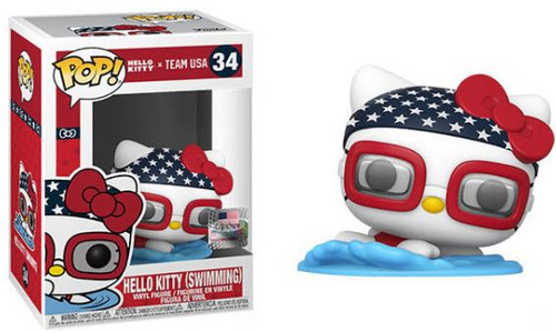 Funko Team USA POP! Sanrio Swimming Hello Kitty Vinyl Figure #34