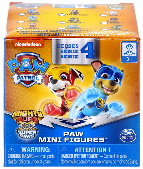 Paw Mighty Pups Super Paws Series 4 Mini Figures Mystery Pack 1 RANDOM Figure Spin - ToyWiz