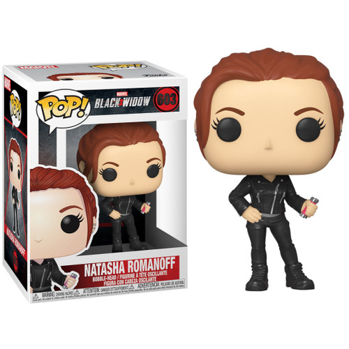 Funko Pop! Black Widow (Street) – Figurine Vinyle 9,5 Cm – Marvel – Cadeau Collectionneur