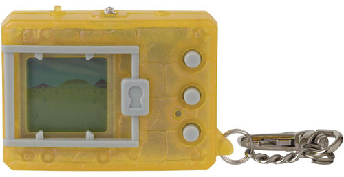 Digimon Digivice Electronic Virtual Pet Monster Yellow Bandai