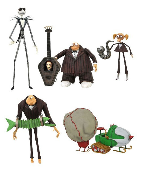 Nightmare Before Christmas Series 9 Zombie Bass Player, Jimmy with