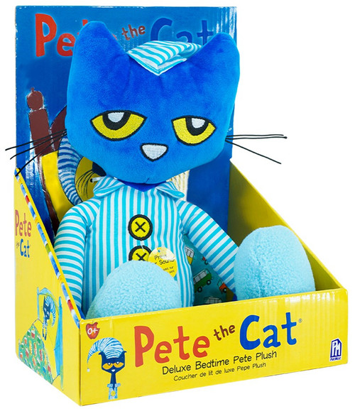 Pete the Cat Bedtime Pete 14 Plush with Sound PhatMojo - ToyWiz