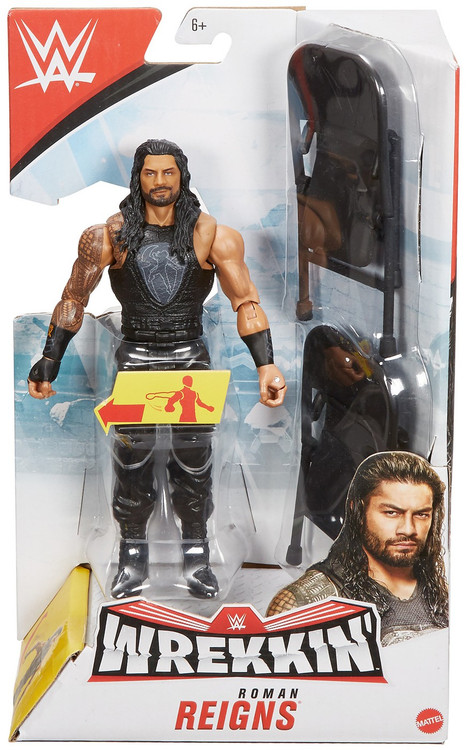 WWE Wrestling Wrekkin Roman Reigns Action Figure Mattel Toys - ToyWiz