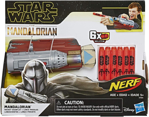 Star Wars The Mandalorian Nerf Mandalorian Rocket Gauntlet Blaster