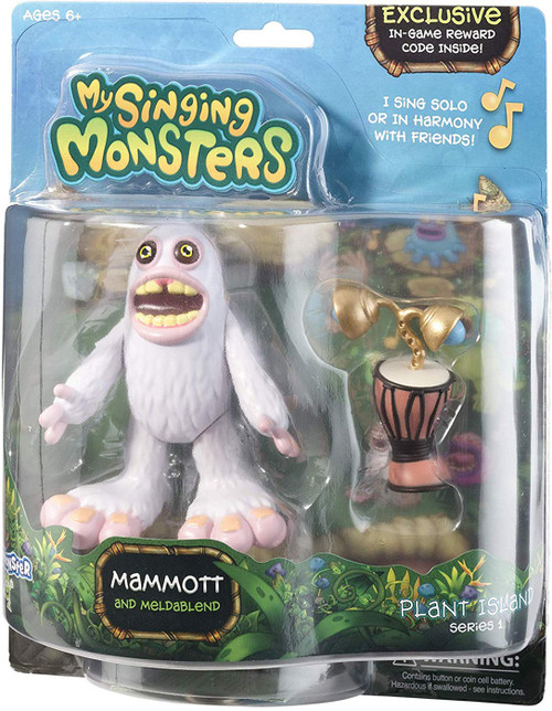 My Singing Monsters Mammott Singing Figure Play Monster - ToyWiz