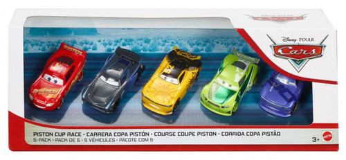 Disney Pixar Cars Cars 3 Piston Cup Race 155 Diecast Car 5-Pack
