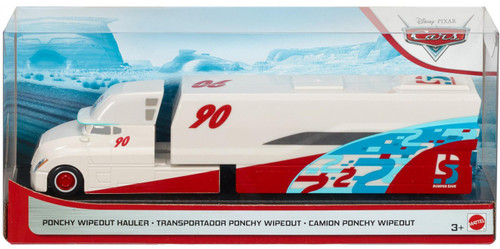 Disney Pixar Cars Cars 3 Ponchy Wipeout Hauler 155 Diecast Car