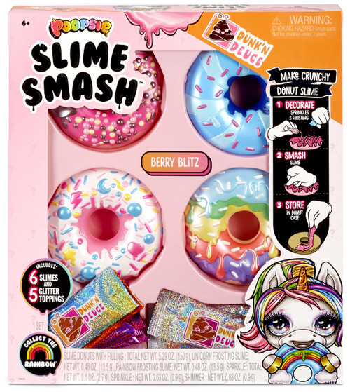 Abrindo, Decorando e Esmagando um ENORME Set de Poopsie Slime Donuts!