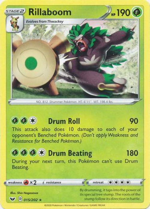 Pokemon Trading Card Game Sword Shield Base Set Single Card Rare ...