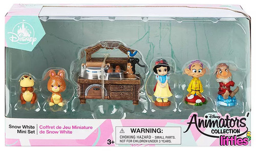 Disney Snow White Littles Animators Collection Snow White Mini Set