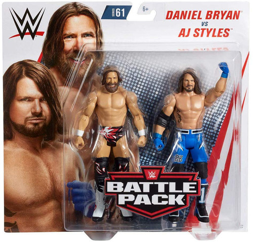WWE Wrestling Battle Pack Series 61 AJ Styles Daniel Bryan 6