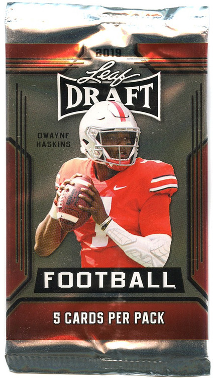 Nfl 2019 Draft Football Trading Card Pack 5 Cards Leaf Toywiz - 42 best haskins play images play play roblox how to play minecraft