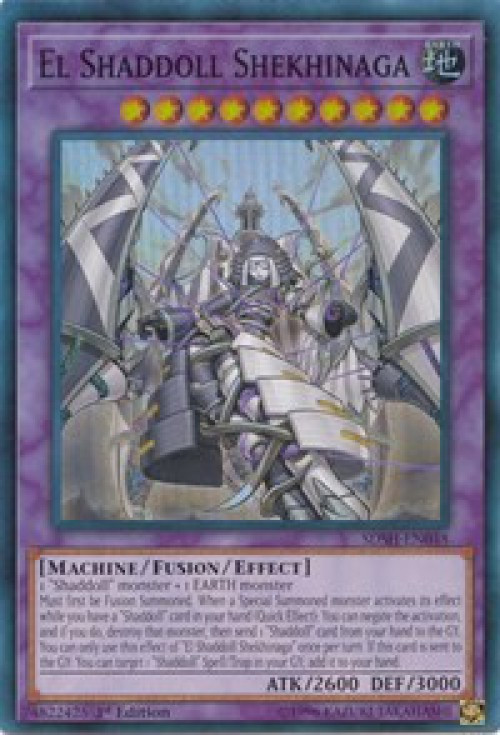 YuGiOh Shaddoll Showdown Structure Deck Single Card Super Rare El