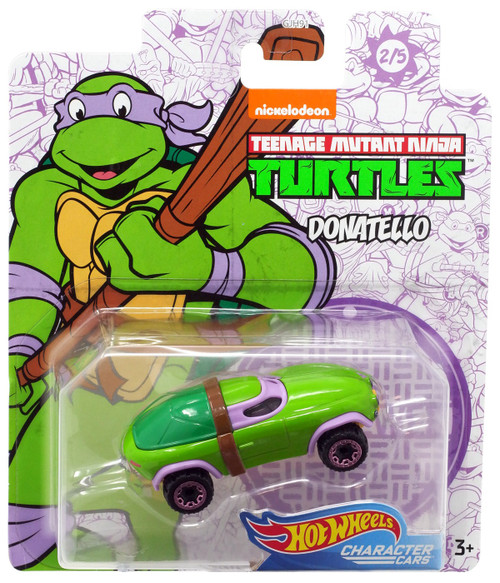 Hot Wheels Teenage Mutant Ninja Turtles Character Cars Donatello