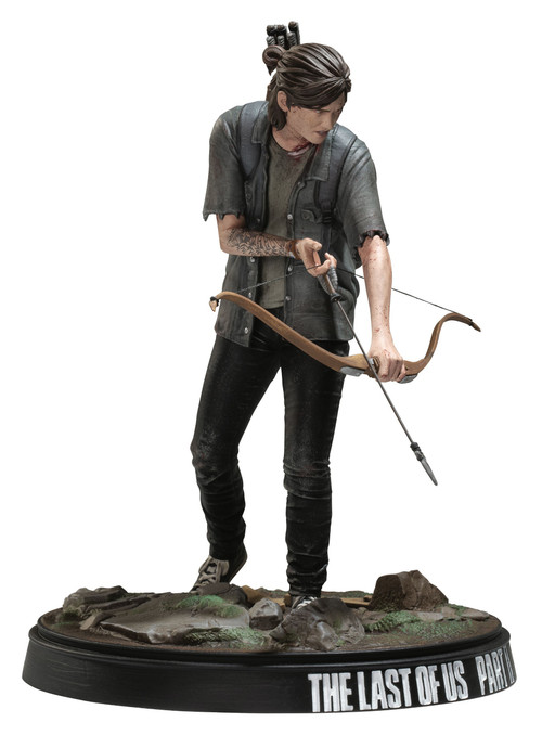 The Last Of Us Part Ii Ellie 8 Collectible Figure With Bow Dark Horse Toywiz - roblox the last of us ellie