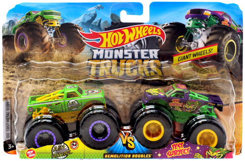 Hot Wheels Monster Trucks Demolition Doubles A51 Patrol Test