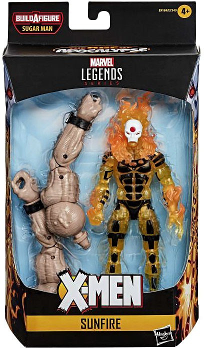 Marvel X-Men Marvel Legends Sugar Man Series Sunfire Action Figure