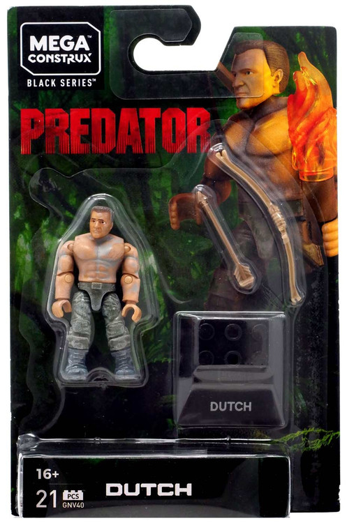 Mega Construx Predator Heroes Dutch Mini Figure Mattel - ToyWiz