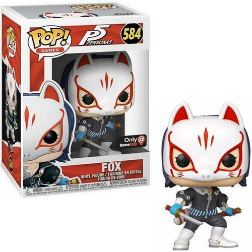 funko pop 5点 Funko Persona 5 POP Games Fox Exclusive Vinyl Figure 584 - ToyWiz